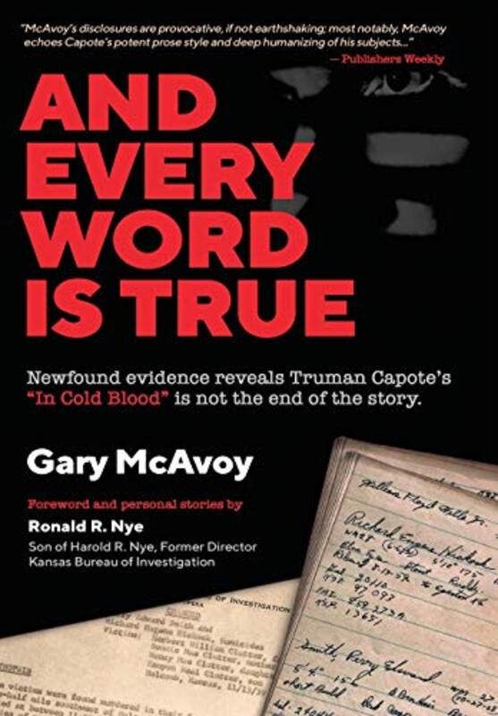 Book cover for "And Every Word Is True" by Gary McAvoy