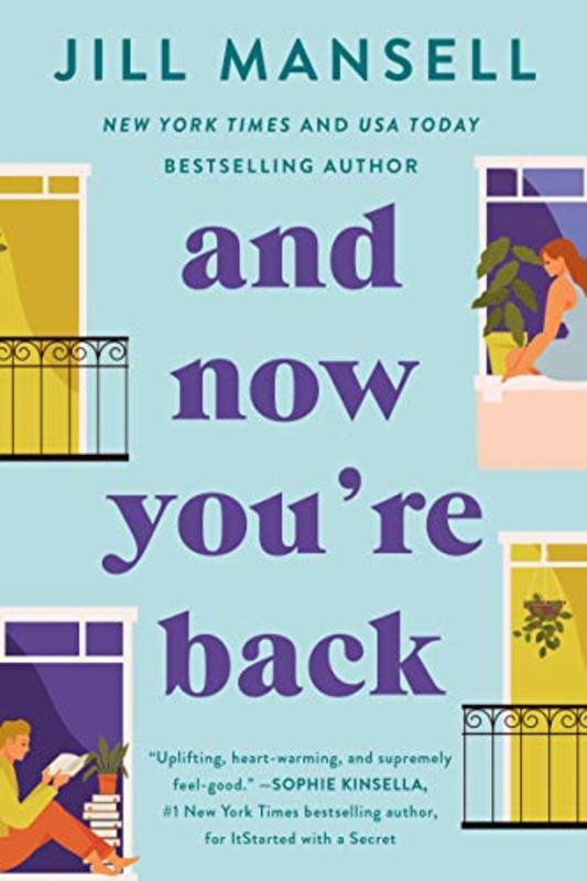Book cover for "And Now You're Back" by Jill Mansell