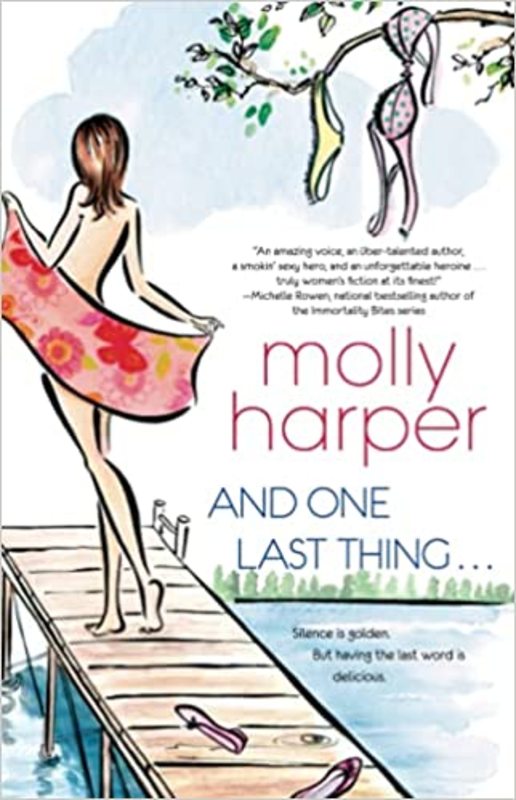 Book cover for "And One Last Thing ..." by Molly Harper