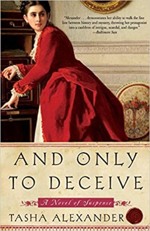 Book cover for "And Only to Deceive" by Tasha Alexander