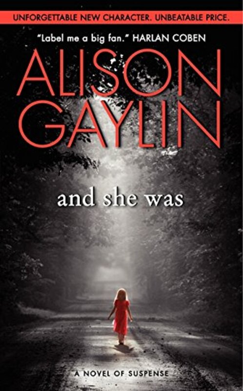 Book cover for "And She Was" by Alison Gaylin