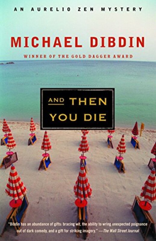 Book cover for "And Then You Die" by Michael Dibdin
