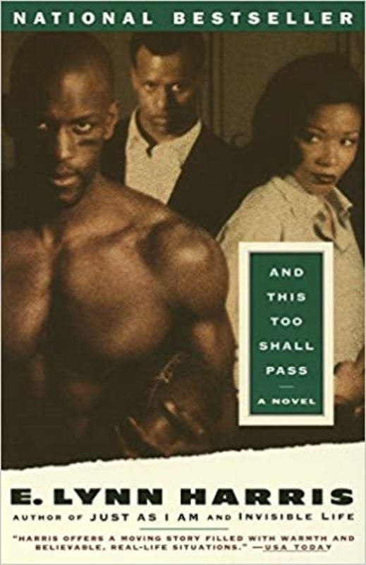 Book cover for "And This Too Shall Pass" by E. Lynn Harris
