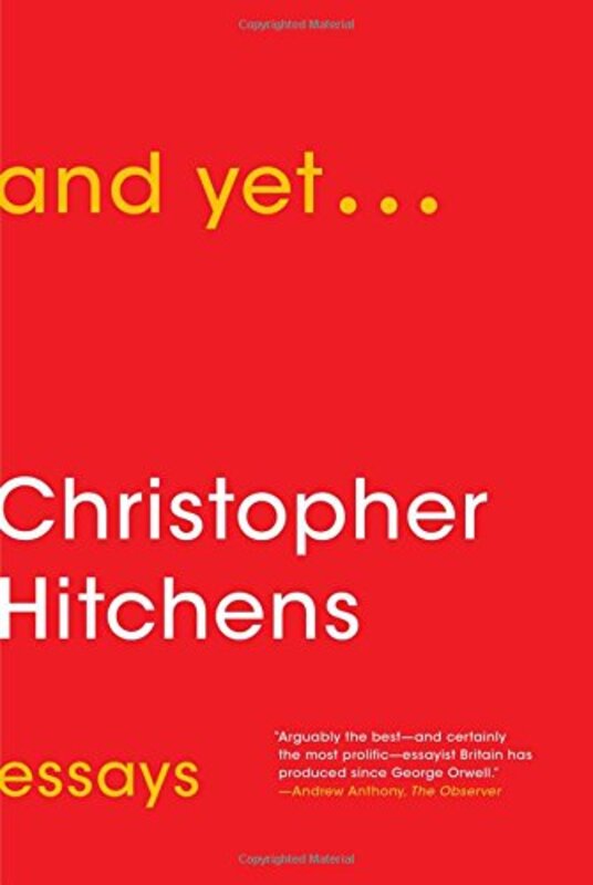 Book cover for "And Yet..."