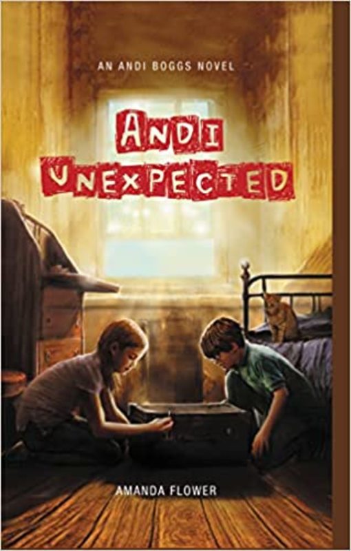 Book cover for "Andi Unexpected" by Amanda Flower