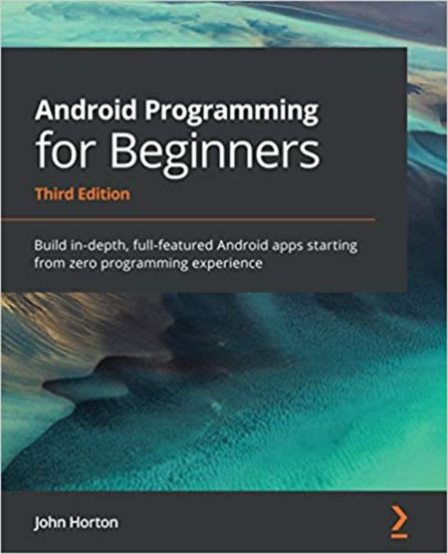 Book cover for "Android Programming for Beginners" by John Horton