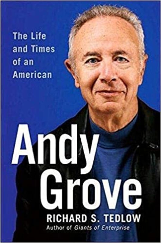 Book cover for "Andy Grove" by Richard S. Tedlow