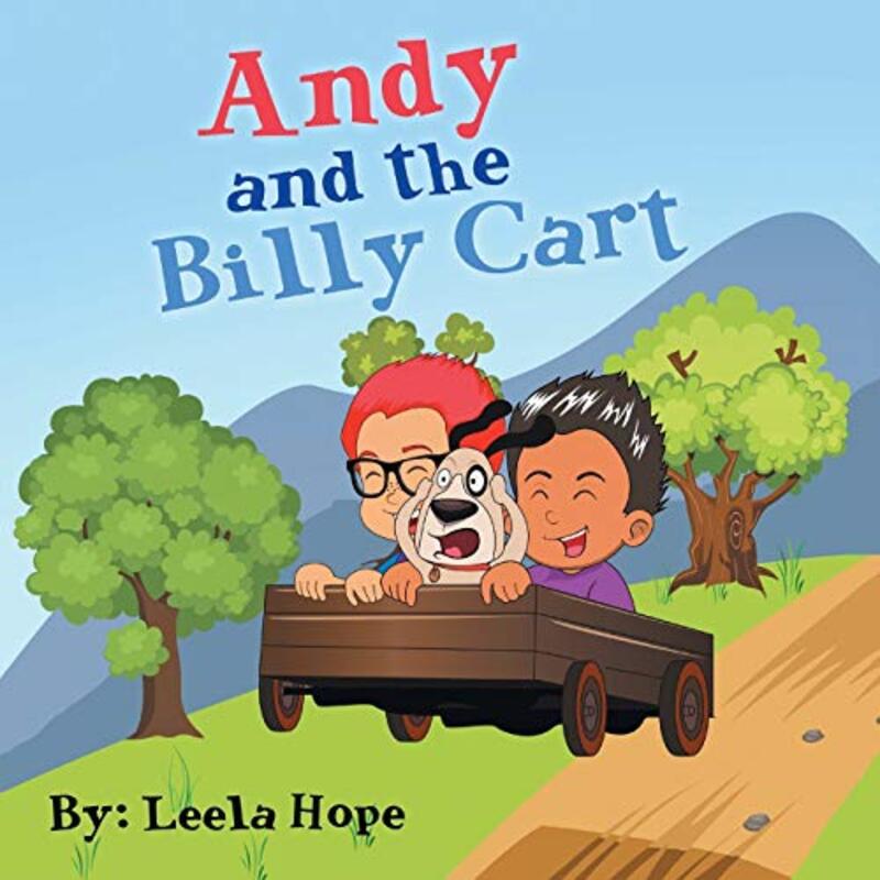 Book cover for "Andy and the Billy Cart" by Leela Hope