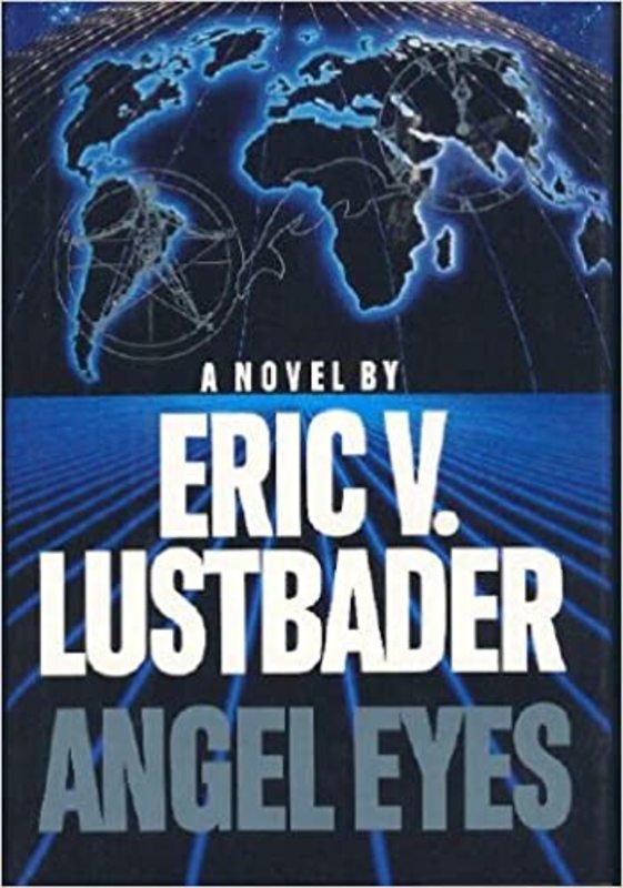 Book cover for "Angel Eyes" by Eric Van Lustbader