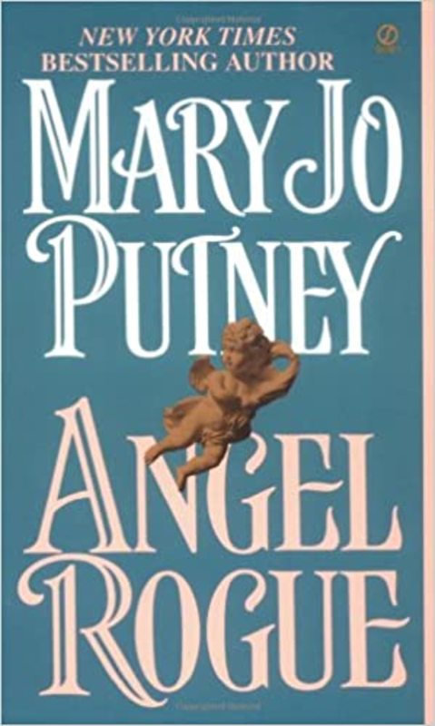 Book cover for "Angel Rogue" by Mary Jo Putney