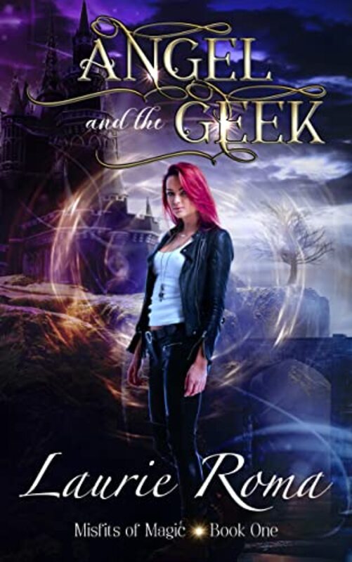 Book cover for "Angel and the Geek" by Laurie Roma