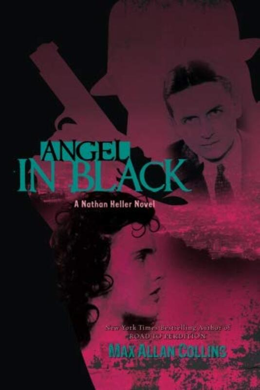 Book cover for "Angel in Black" by Max Allan Collins