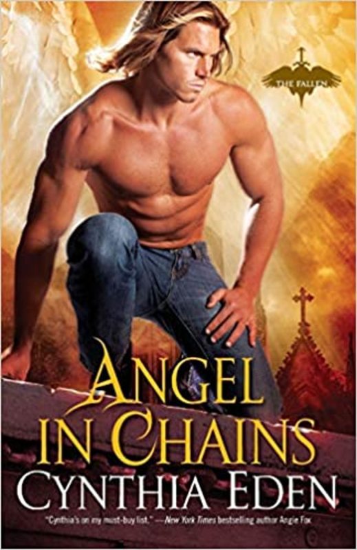 Book cover for "Angel in Chains" by Cynthia Eden
