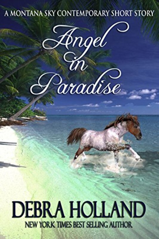 Book cover for "Angel in Paradise" by Debra Holland