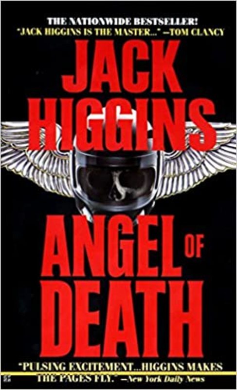 Book cover for "Angel of Death" by Jack Higgins