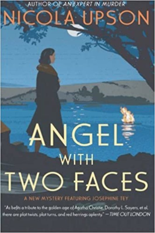 Book cover for "Angel with Two Faces" by Nicola Upson