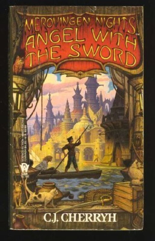 Book cover for "Angel with the Sword" by CJ Cherryh