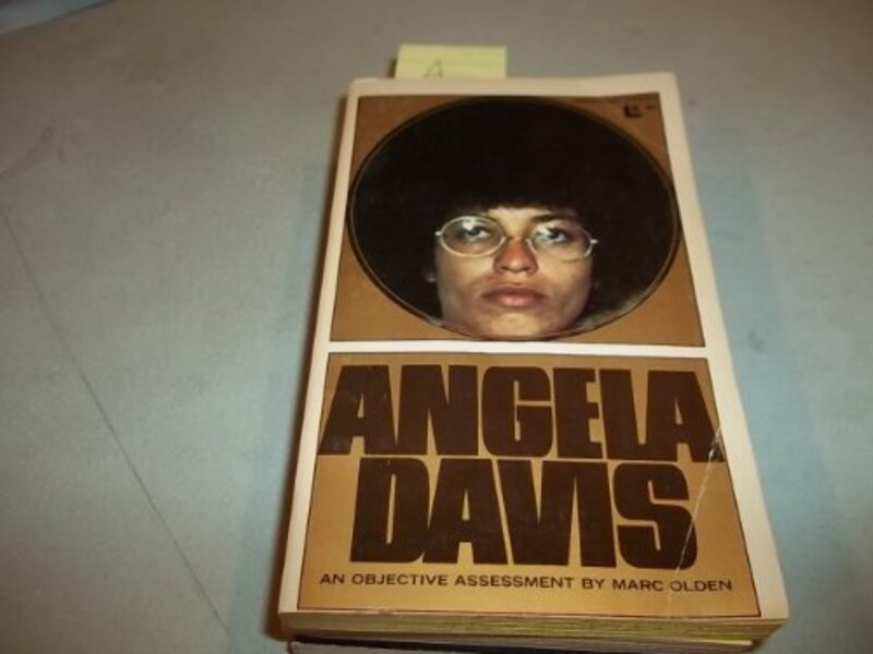 Book cover for "Angela Davis" by Marc Olden