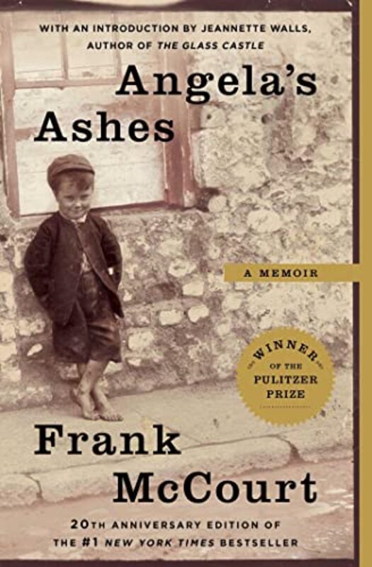 Book cover for "Angela's Ashes" by Frank McCourt