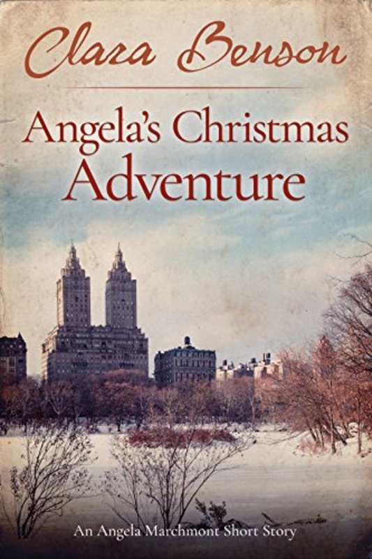 Book cover for "Angela's Christmas Adventure" by Clara Benson
