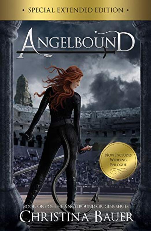 Book cover for "Angelbound" by Christina Bauer