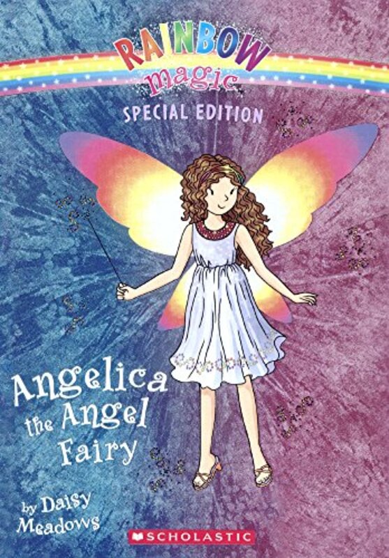 Book cover for "Angelica the Angel Fairy" by Daisy Meadows