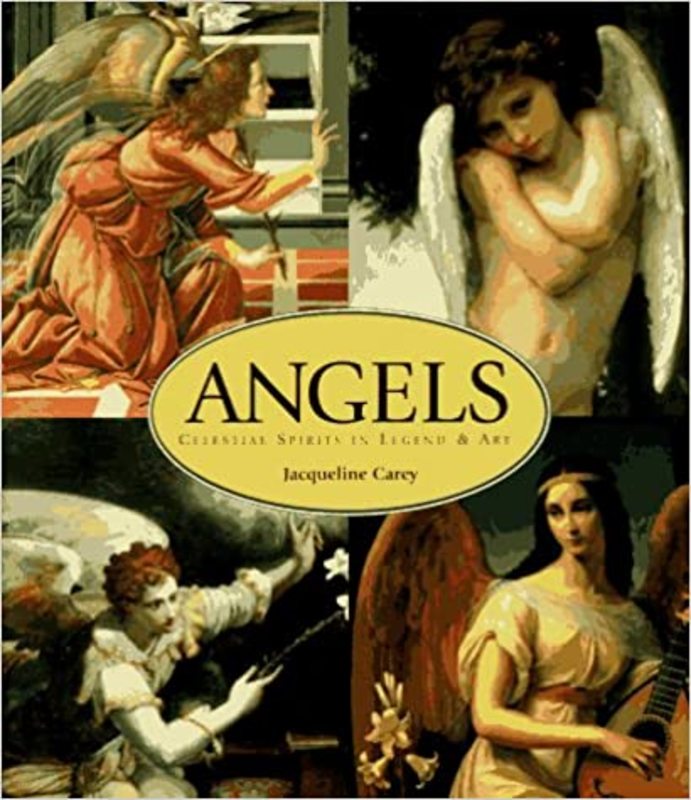 Book cover for "Angels" by Jacqueline Carey