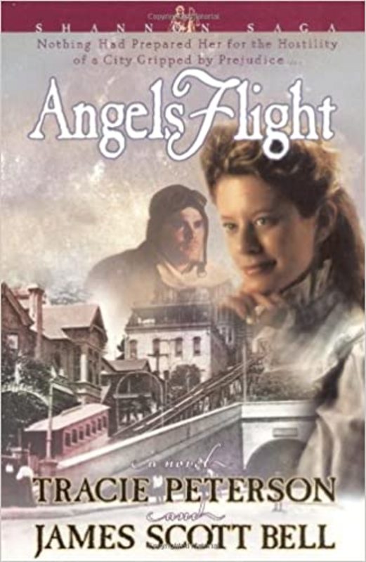 Book cover for "Angels Flight" by Tracie Peterson