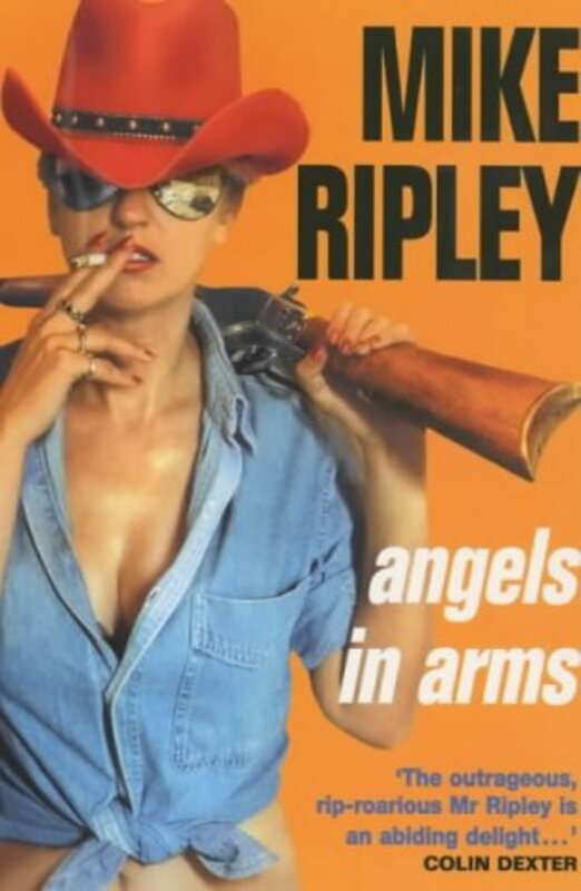 Book cover for "Angels in Arms" by Mike Ripley