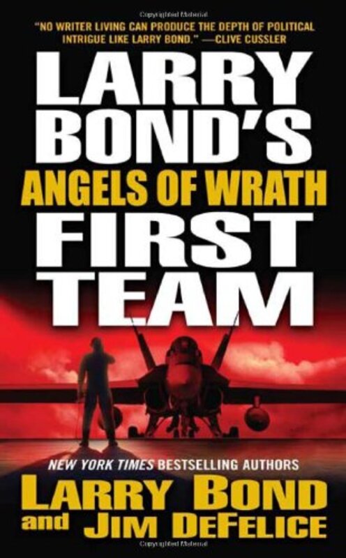 Book cover for "Angels of Wrath" by Larry Bond