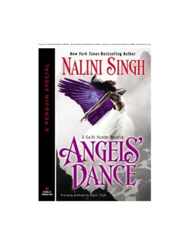 Book cover for "Angels' Dance" by Nalini Singh