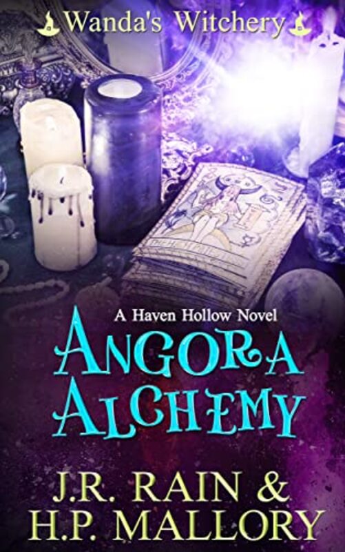Book cover for "Angora Alchemy" by J R Rain