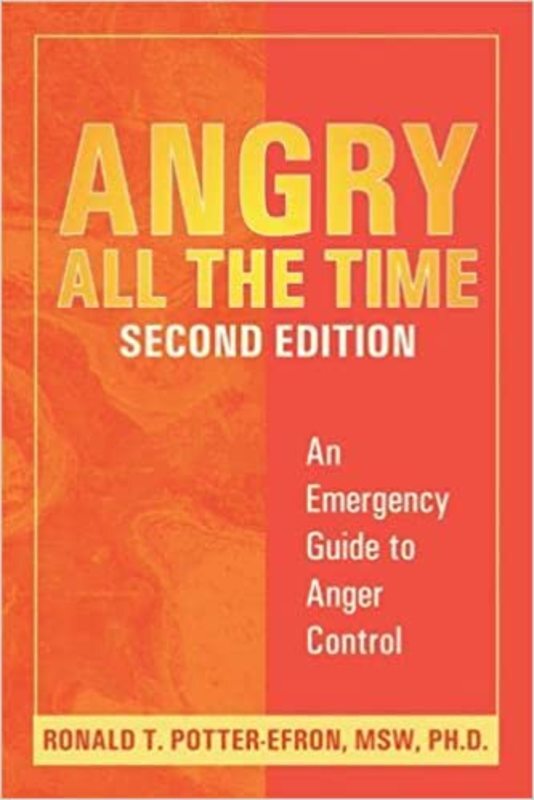 Book cover for "Angry All the Time" by Ronald Potter-Efron