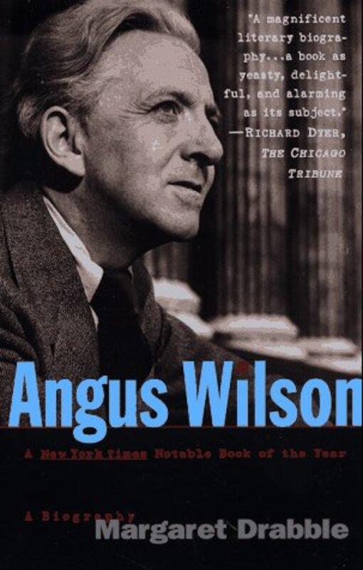 Book cover for "Angus Wilson" by Margaret Drabble