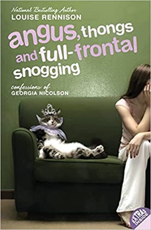 Book cover for "Angus, Thongs and Full-Frontal Snogging" by Louise Rennison
