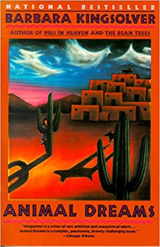 Book cover for "Animal Dreams" by Barbara Kingsolver