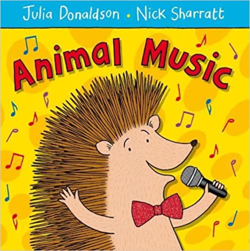 Book cover for "Animal Music" by Julia Donaldson