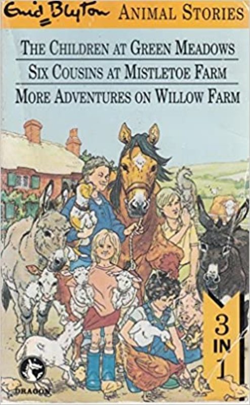 Book cover for "Animal Stories" by Enid Blyton