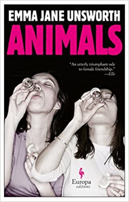 Book cover for "Animals" by Emma Jane Unsworth