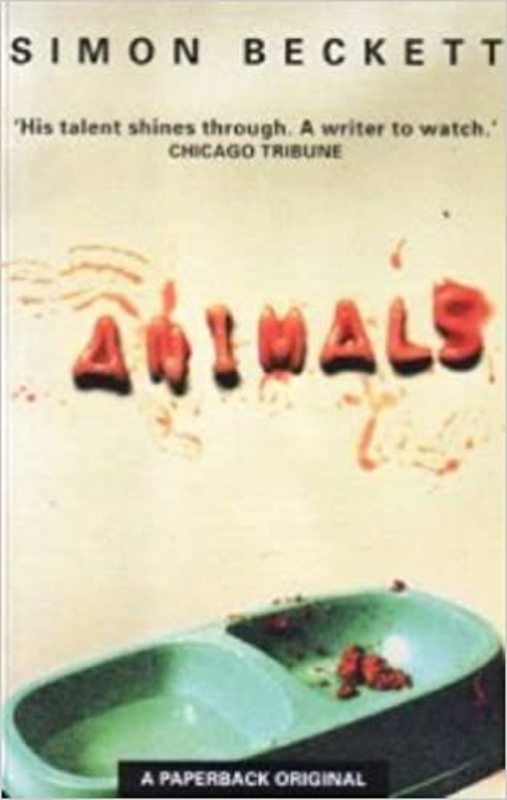 Book cover for "Animals" by Simon Beckett