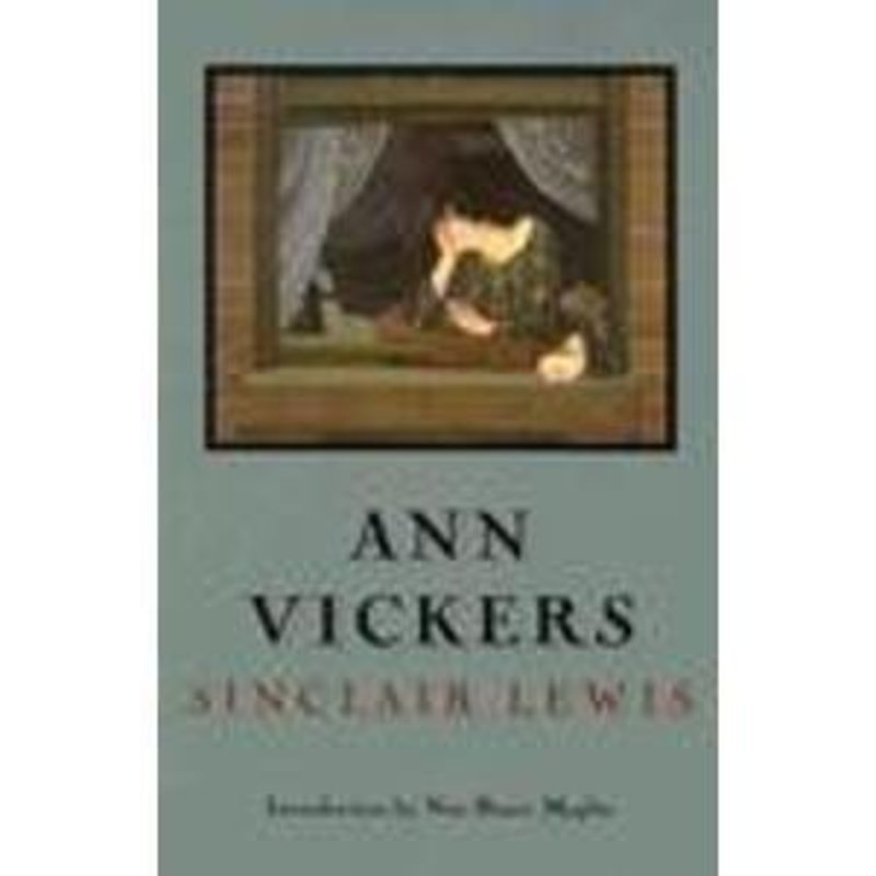 Book cover for "Ann Vickers" by Sinclair Lewis