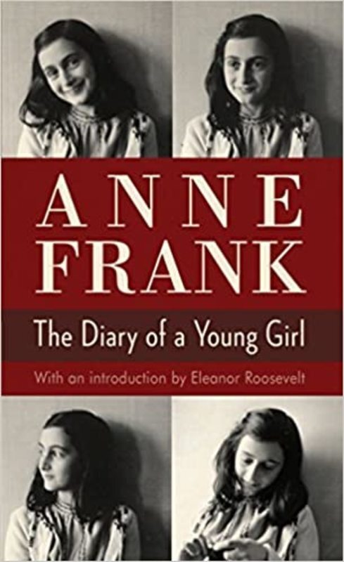 Book cover for "Anne Frank" by Anne Frank