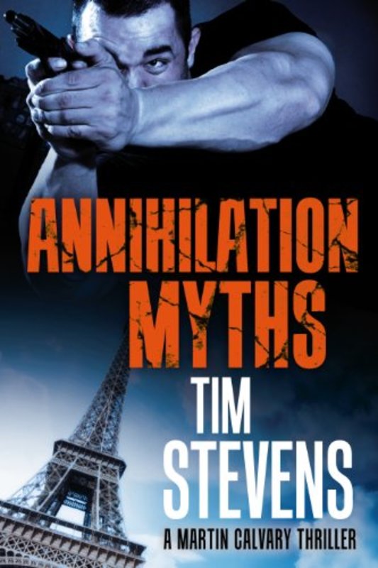 Book cover for "Annihilation Myths" by Tim Stevens