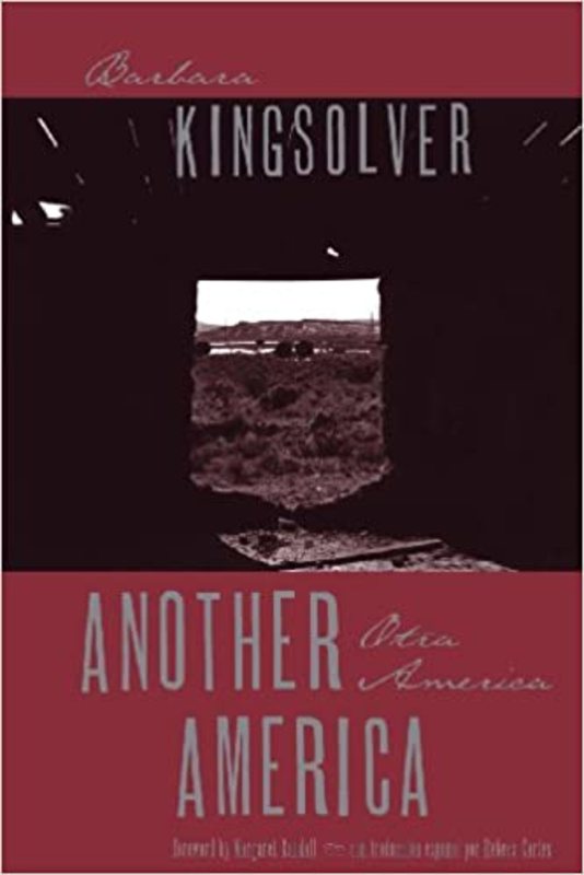 Book cover for "Another America" by Barbara Kingsolver
