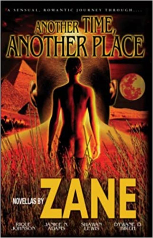 Book cover for "Another Time, Another Place" by Zane