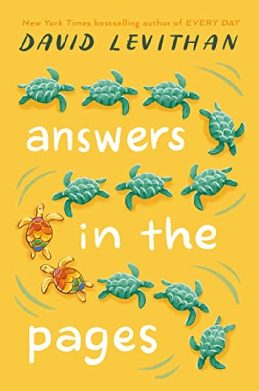 Book cover for "Answers in the Pages" by David Levithan