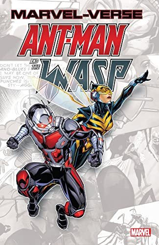 Book cover for "Ant-Man And The The Wasp" by Noelle Stevenson