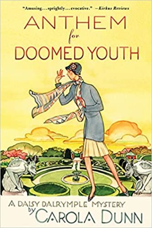 Book cover for "Anthem for Doomed Youth" by Carola Dunn