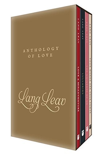 Book cover for "Anthology of Love" by Lang Leav