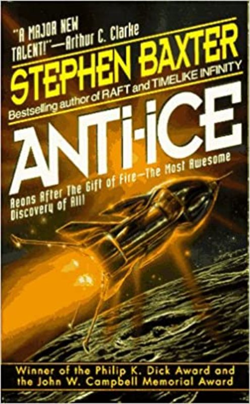Book cover for "Anti-Ice" by Stephen Baxter